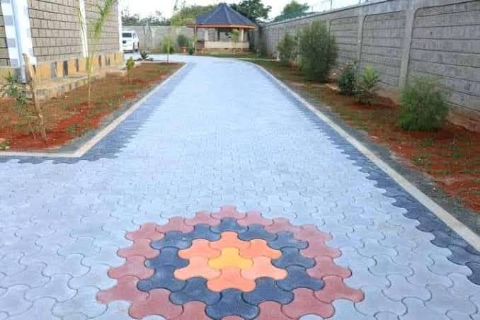 Interlocking cabro paving project completed in a Nairobi residential estate